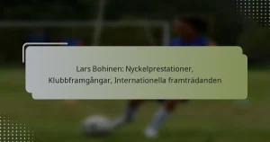 Lars Bohinen: Nyckelprestationer, Klubbframgångar, Internationella framträdanden