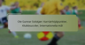 Ole Gunnar Solskjær: Karriärhöjdpunkter, Klubbsuccéer, Internationella mål